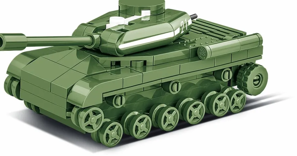 Cobi: World War II - IS-2 Tank Historical Collection 1/72 Scale Building Block Construction Set (130 Pieces)