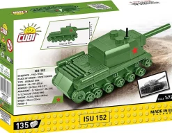 Cobi: World War II - ISU 152 Tank Historical Collection 1/72 Scale Building Block Construction Set (135 Pieces)