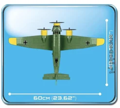 Cobi: World War II - Junkers Ju 52/3M Aeroplane Construction Set (548 Pieces)