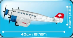 Cobi: World War II - Junkers Ju 52/3m Transport Aircraft Construction Set (542 Pieces)