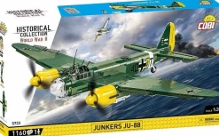 Cobi: World War II - Junkers JU-88 A-4 Dive Bomber Plane Historical Collection 1/32 Scale Building Block Construction Set (1160 Pieces)