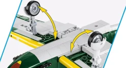 Cobi: World War II - Kawasaki Ki-61-I-Hien (Tony) Historical Collection 1/32 Scale Building Block Construction Set (324 Pieces)