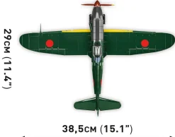 Cobi: World War II - Kawasaki Ki-61-I-Hien (Tony) Historical Collection 1/32 Scale Building Block Construction Set (324 Pieces)
