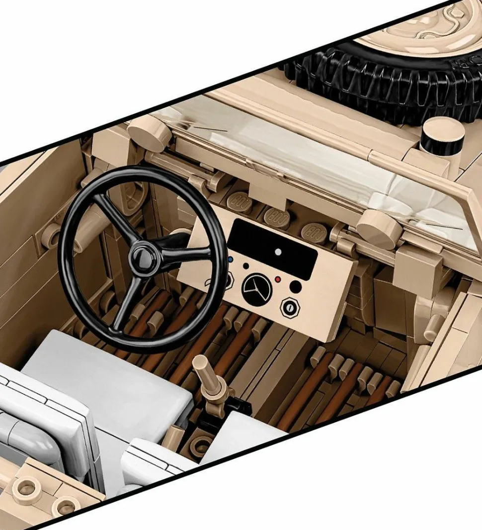 Cobi: World War II - Kubelwagen TYP 82 Historical Collection 1/12th Scale Building Block Construction Set (1326 Pieces)