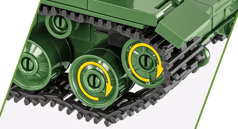 Cobi: World War II - KV-2 Tank Historical Collection 1/48th Scale Building Block Construction Set (510 Pieces)
