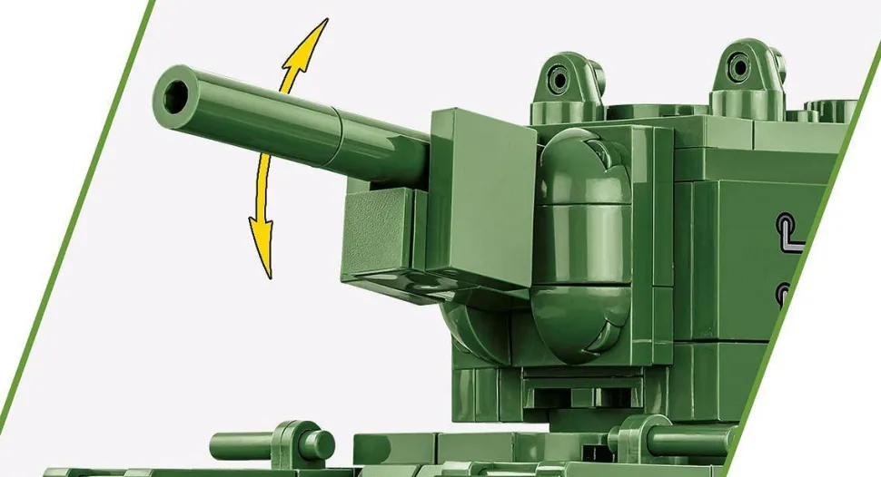 Cobi: World War II - KV-2 Tank Historical Collection 1/48th Scale Building Block Construction Set (510 Pieces)