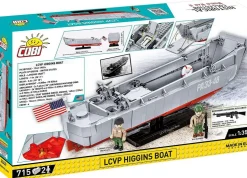 Cobi: World War II - LCVP Higgins Boat Historical Collection 1/35th Scale Building Block Construction Set (715 Pieces)
