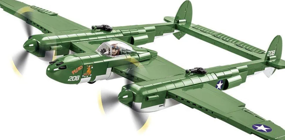 Cobi: World War II - Lockheed P-38 Lightning H Construction Set (545 pieces)