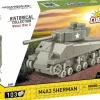 Cobi: World War II - M4A3 Sherman Tank Historical Collection 1/72 Scale Building Block Construction Set (103 Pieces)