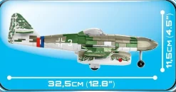 Cobi: World War II - Messerschmitt Me 262 A-1a Fighter Jet 1/32 Scale Construction Set (390 Pieces)