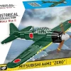 Cobi: World War II - Mitsubishi A6M2 "Zero" Fighter Plane Historical Collection 1/48th Scale Building Block Construction Set (170 Pieces)