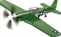 Cobi: World War II - North American P-51D Mustang Fighter Plane Historical Collection 1/48th Scale Building Block Construction Set (152 Pieces)