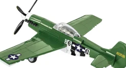 Cobi: World War II - North American P-51D Mustang Fighter Plane Historical Collection 1/48th Scale Building Block Construction Set (152 Pieces)