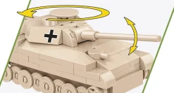 Cobi: World War II - Panzer V Panther Tank Historical Collection 1/72 Scale Building Block Construction Set (126 Pieces)