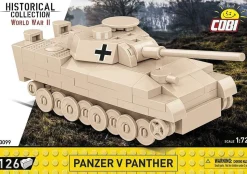 Cobi: World War II - Panzer V Panther Tank Historical Collection 1/72 Scale Building Block Construction Set (126 Pieces)