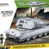 Cobi: World War II - Panzerkampfwagen E-100 Tank Historical Collection 1/28th Scale Building Block Construction Set (1511 Pieces)