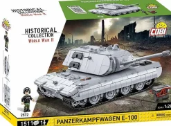 Cobi: World War II - Panzerkampfwagen E-100 Tank Historical Collection 1/28th Scale Building Block Construction Set (1511 Pieces)