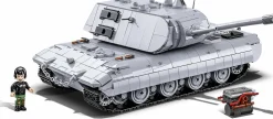 Cobi: World War II - Panzerkampfwagen E-100 Tank Historical Collection 1/28th Scale Building Block Construction Set (1511 Pieces)