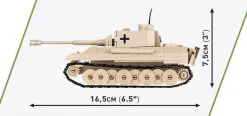 Cobi: World War II - Panzer v Panther Ausf.G Tank Construction Set (298 pieces)