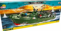 Cobi: World War II - Patrol Torpedo Boat PT-1 1/35th Scale Construction Set (3726 Pieces)