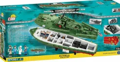Cobi: World War II - Patrol Torpedo Boat PT-1 1/35th Scale Construction Set (3726 Pieces)