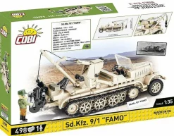 Cobi: World War II - Sd.Kfz. 9/1 Famo Half-Track Historical Collection 1/35th Scale Building Block Construction Set (498 Pieces)