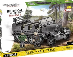 Cobi: World War II - Sd.Kfz.7 Half-Track Historical Collection 1/35th Scale Building Block Construction Set (439 Pieces)