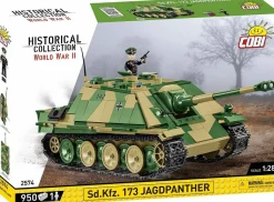Cobi: World War II - Sd.Kfz. 173 Jagdpanther Tank Historical Collection 1/28th Scale Building Block Construction Set (950 Pieces)
