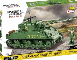 Cobi: World War II - Sherman IC Firefly Hybrid Tank Historical Collection 1/35th Scale Building Block Construction Set (600 Pieces)