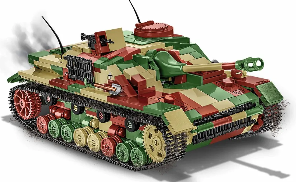 Cobi: World War II - Sturmgeschutz IV (Sd.Kfz.167) Tank Historical Collection 1/28th Scale Building Block Construction Set (952 Pieces)