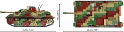 Cobi: World War II - Sturmgeschutz IV (Sd.Kfz.167) Tank Historical Collection 1/28th Scale Building Block Construction Set (952 Pieces)