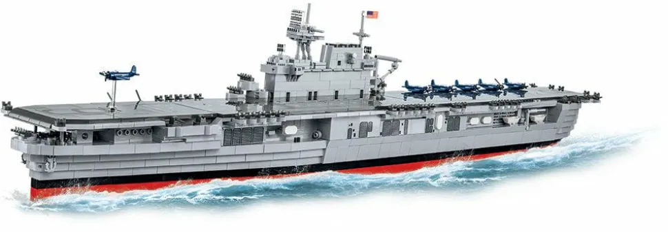 Cobi: World War II - USS Enterprise (CV-6) Warship 1/300th Scale Construction Set (2510 Pieces)