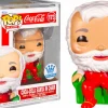 Coca-Cola - Coca-Cola Santa in Chair Pop! Vinyl Figure in Acrylic Pop! Protector (Funko / Popcultcha Exclusive)