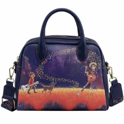Coco - Marigold Bridge 10” Faux Leather Crossbody Bag