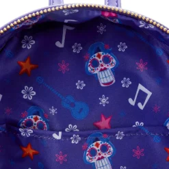 Coco - Miguel & Hector Performance Scene Glow in the Dark 10” Faux Leather Mini Backpack