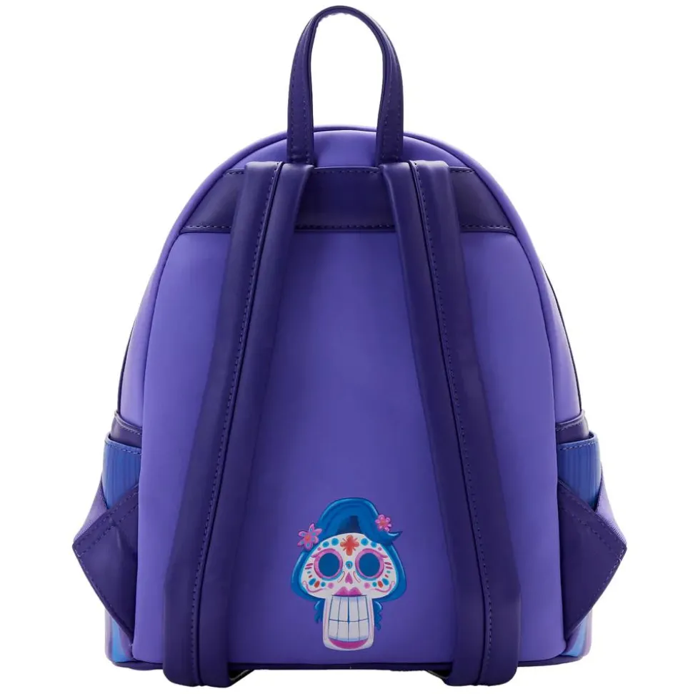 Coco - Miguel & Hector Performance Scene Glow in the Dark 10” Faux Leather Mini Backpack