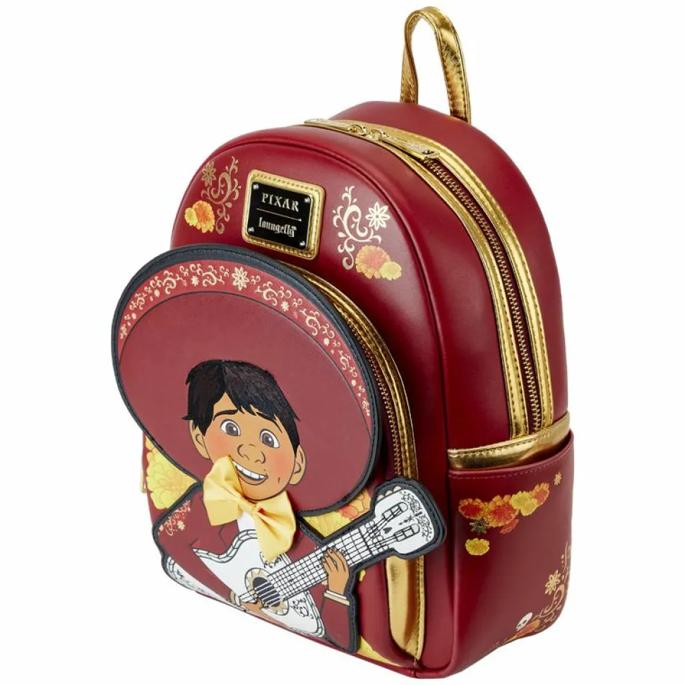 Coco - Miguel Mariachi Cosplay 10" Faux Leather Mini Backpack