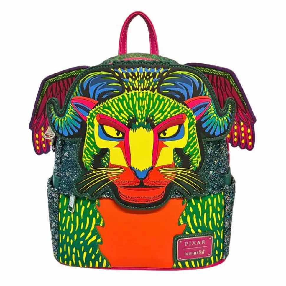 Coco - Pepita Cosplay Glow in the Dark 10" Faux Leather Mini Backpack