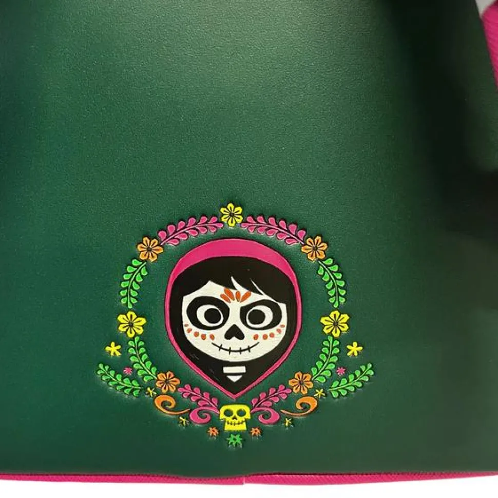 Coco - Pepita Cosplay Glow in the Dark 10" Faux Leather Mini Backpack