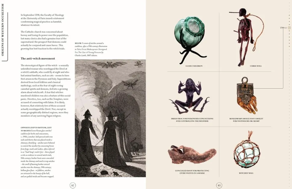 Compendium of the Occult: Arcane Artefacts, Magic Rituals and Sacred Symbolism by Liz Williams Hardcover Book