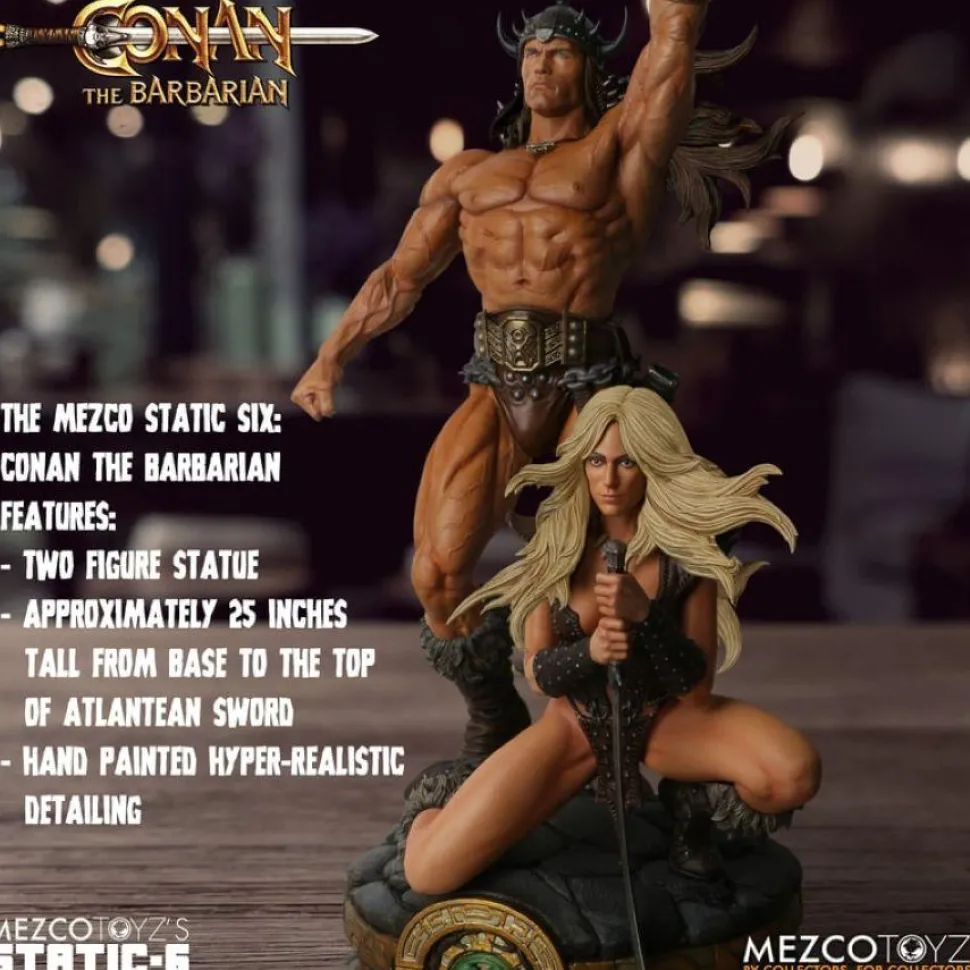 Conan the Barbarian (1982) - Conan with Atlantean Sword Static Six 1/6th Scale Statue