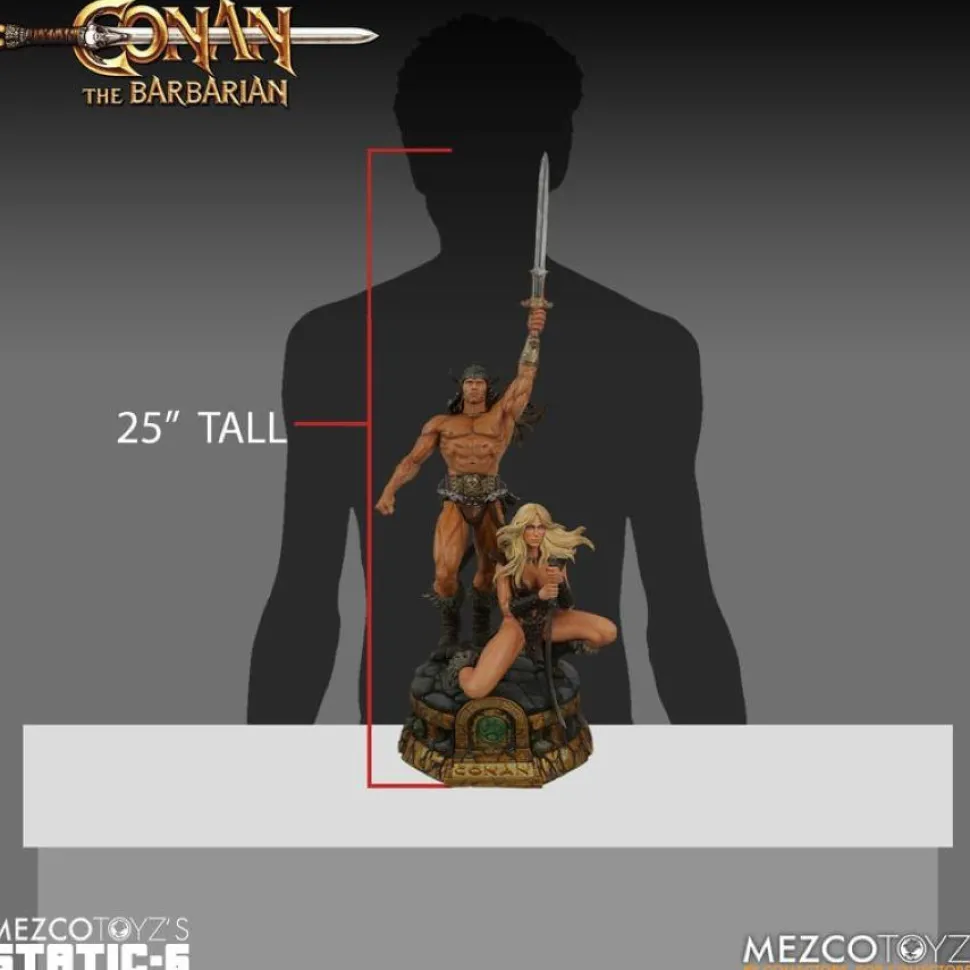 Conan the Barbarian (1982) - Conan with Atlantean Sword Static Six 1/6th Scale Statue