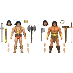 Conan the Barbarian (1970) - Conan Comics Wave 2 Ultimates! 7" Scale Action Figure Bundle (Set of 2)