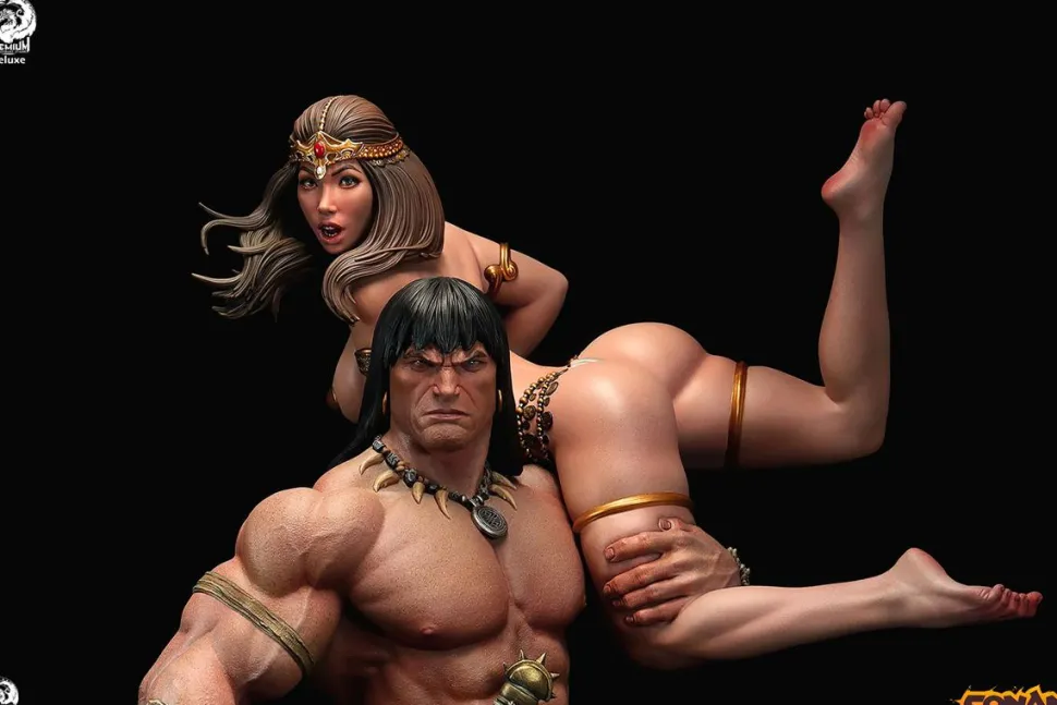 Conan the Barbarian - Conan Deluxe 1/4 Scale Statue