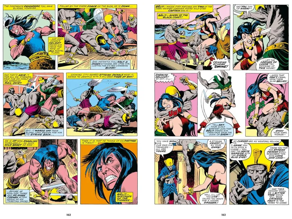 Conan the Barbarian - The Original Comics Omnibus Volume 03 Hardcover Book