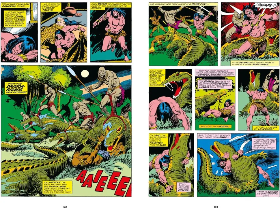 Conan the Barbarian - The Original Comics Omnibus Volume 03 Hardcover Book