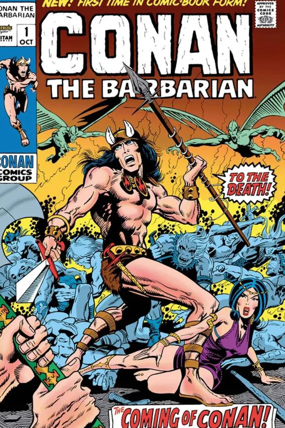 Conan the Barbarian - The Original Comics Omnibus Volume 01 Hardcover Book