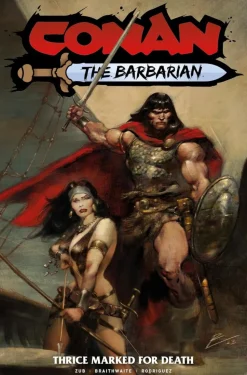Conan the Barbarian - Volume 02 Thrice Marked for Death Trade Paperback Book