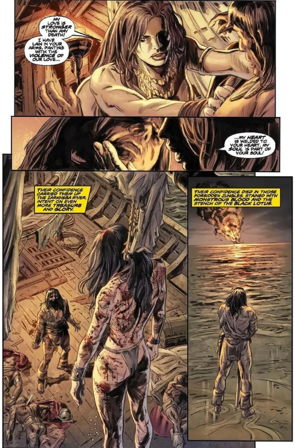Conan the Barbarian - Volume 02 Thrice Marked for Death Trade Paperback Book