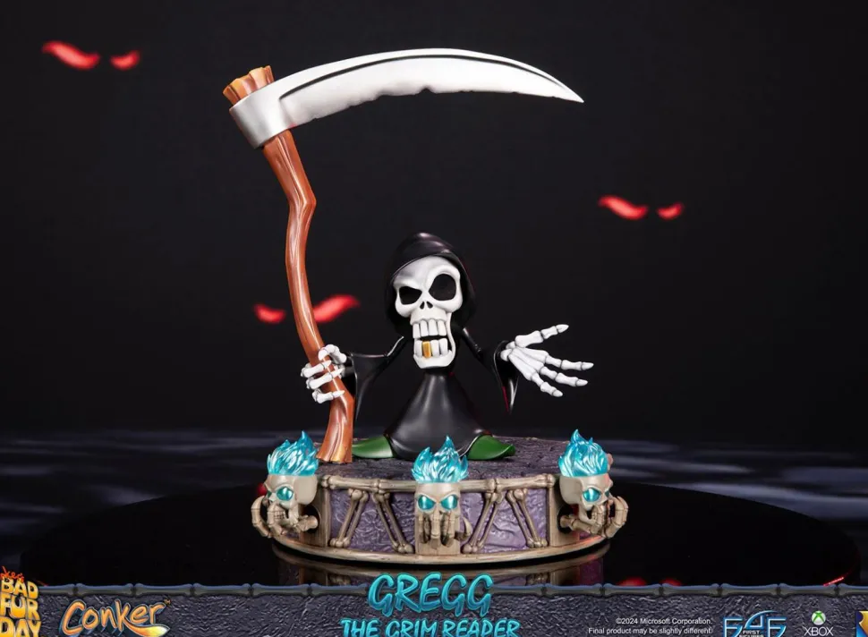 Conker's Bad Fur Day - Gregg, the Grim Reaper 14" Statue